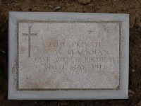 Struma Military Cemetery - Blackman, Walter Wallis